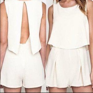 UMGEE Day to Night Flowy Blush Romper NEW Size S